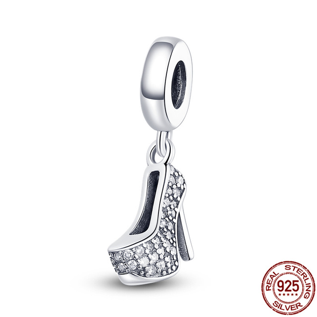 Wisiorek 925 srebro Boutique w nowym stylu z koralikami pasujący do oryginalnych bransoletek Pandora - panie biżuteria - Wianko - 5