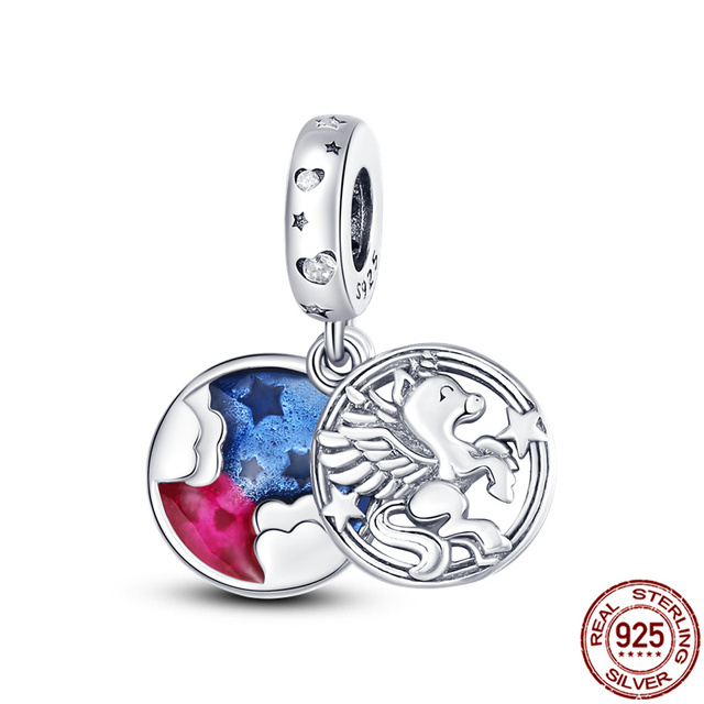 Wisiorek 925 srebro Boutique w nowym stylu z koralikami pasujący do oryginalnych bransoletek Pandora - panie biżuteria - Wianko - 11