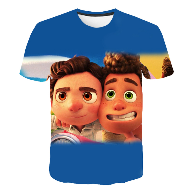Koszulka dziecięca z nadrukami 3D Print, casualowa i wygodna, dla chłopców i dziewczynek w wieku 4-14 lat - Wianko - 12