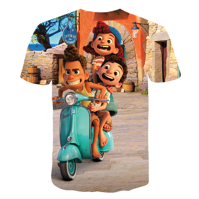 Koszulka dziecięca z nadrukami 3D Print, casualowa i wygodna, dla chłopców i dziewczynek w wieku 4-14 lat - Wianko - 17