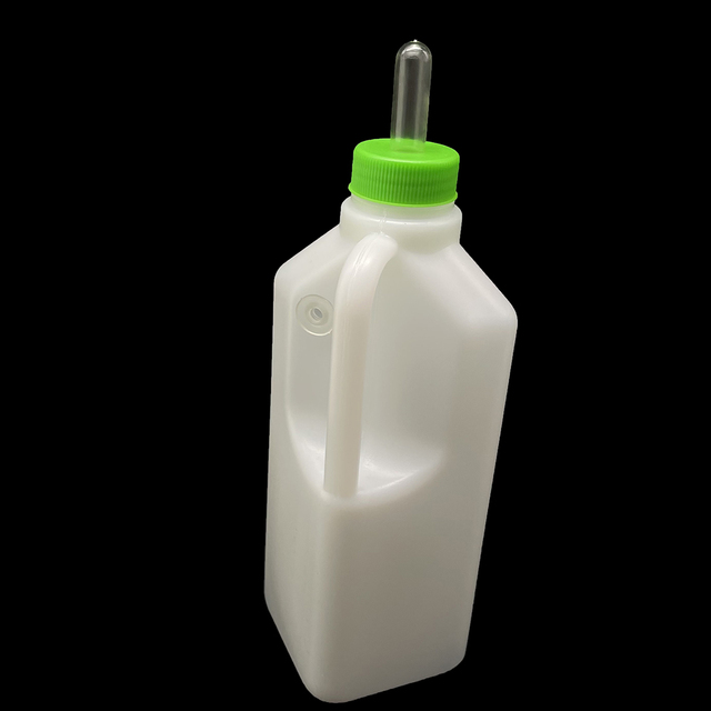 Pionowe plastikowe karmienie owcą, kozą, jagnięciem i prosiaczkiem Piggery – butelka dojenia 850Ml z poidełkiem ze smoczkiem silikonowym dla zwierząt gospodarskich - Wianko - 10