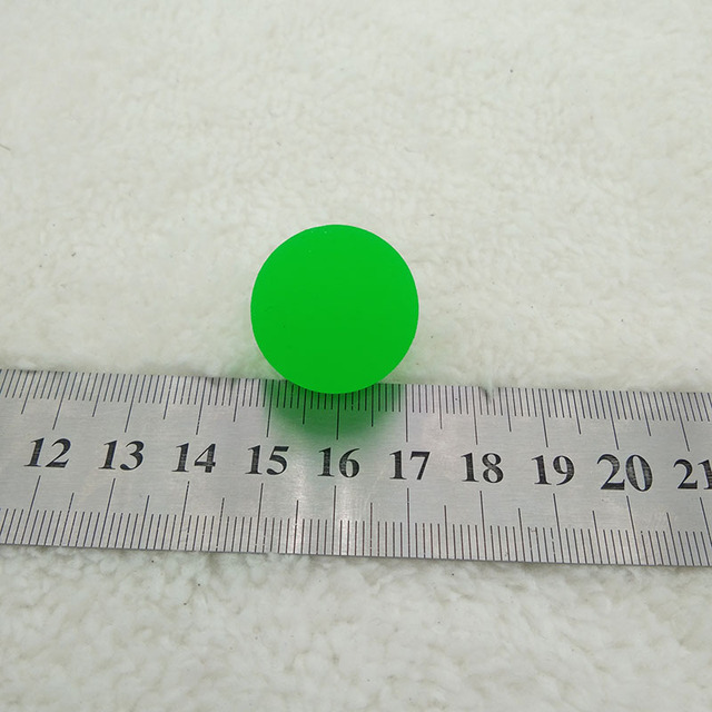Elastyczne żonglerki gumowe piłki do zabawy dla dzieci na świeżym powietrzu i w kąpieli (200 sztuk/zestaw, 25 mm) - Wianko - 1