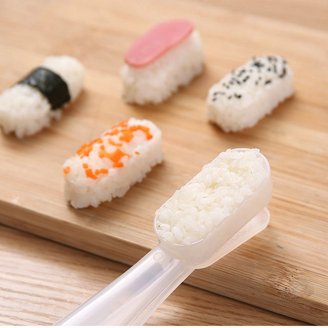 Narzędzie do sushi Warship 1PC – forma do sushi Nigiri i Onigiri do formowania kulek ryżowych w stylu Bento Rice Ball Making Tools Sushi Kit Maker - Wianko - 15