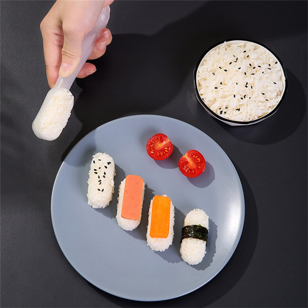 Narzędzie do sushi Warship 1PC – forma do sushi Nigiri i Onigiri do formowania kulek ryżowych w stylu Bento Rice Ball Making Tools Sushi Kit Maker - Wianko - 11