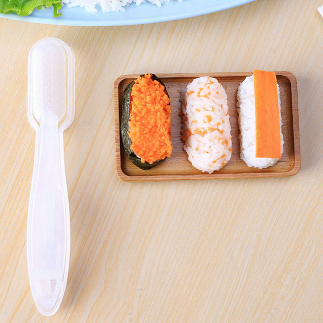 Narzędzie do sushi Warship 1PC – forma do sushi Nigiri i Onigiri do formowania kulek ryżowych w stylu Bento Rice Ball Making Tools Sushi Kit Maker - Wianko - 10