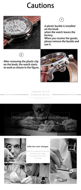 Męski zegarek analogowy z paskiem PU i wydrążonymi detalami - zegarek kwarcowy - Wianko - 5