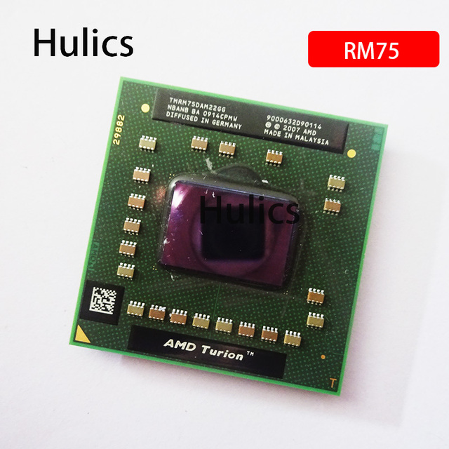 Procesor CPU Hulics AMD Turion 64 X2 technologia mobilna RM-75 2.2 GHz, dwurdzeniowy, gniazdo S1 - Wianko - 4