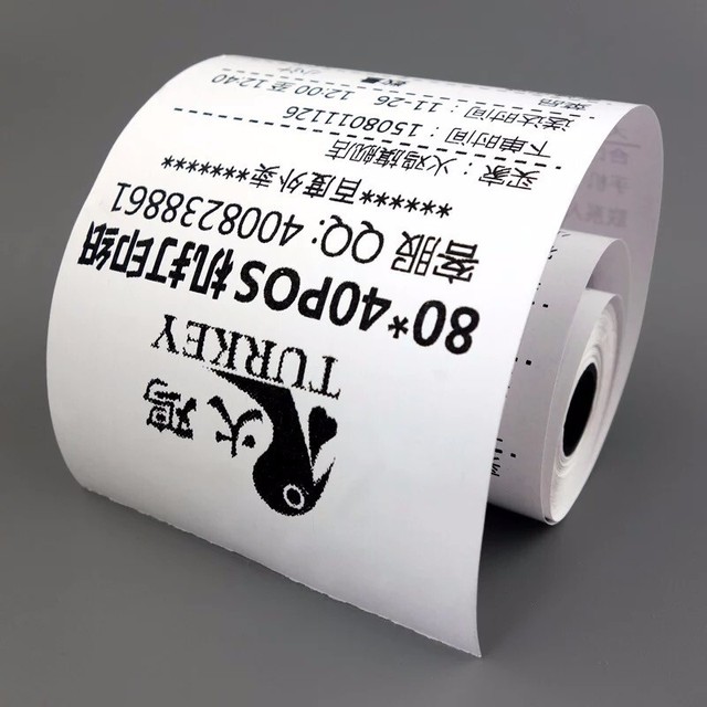Rolki papieru termicznego 80x40mm (10 rolek/etui) Bluetooth do drukarki 80mm POS - Wianko - 12
