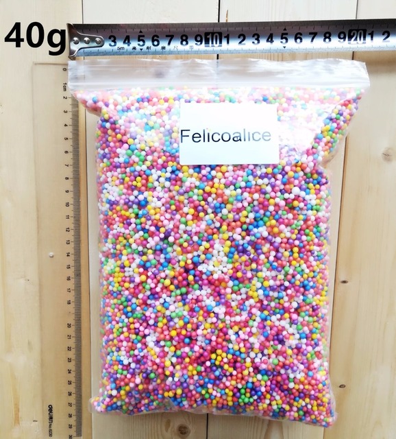 40g 400000 sztuk Mini kolorowe kulki piankowe polistyrenu - wypełniacz styropianowy dekoracje DIY - Wianko - 18