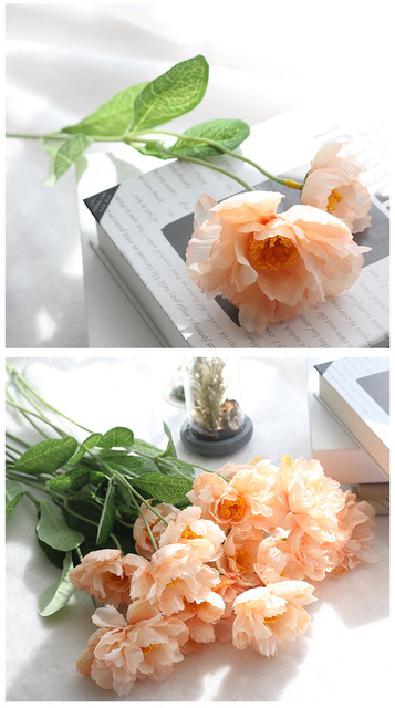 Sztuczne kwiaty rozmarynu maku, 2 głowy, 1 oddział - dekoracje na ślub i do biura - Wianko - 72