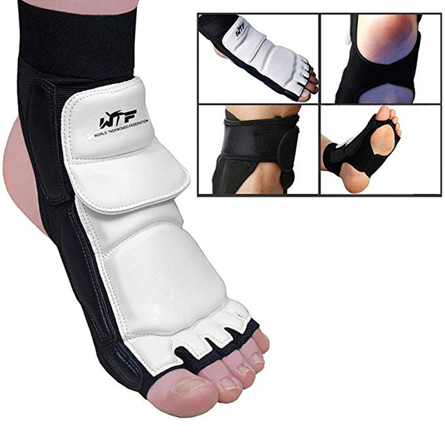 Rękawice ochronne Taekwondo dla dorosłych i dzieci WTF: ochraniacz na stopę kostki, wsparcie walki, ochrona stóp Kickboxing boot i palm protect - Wianko - 11