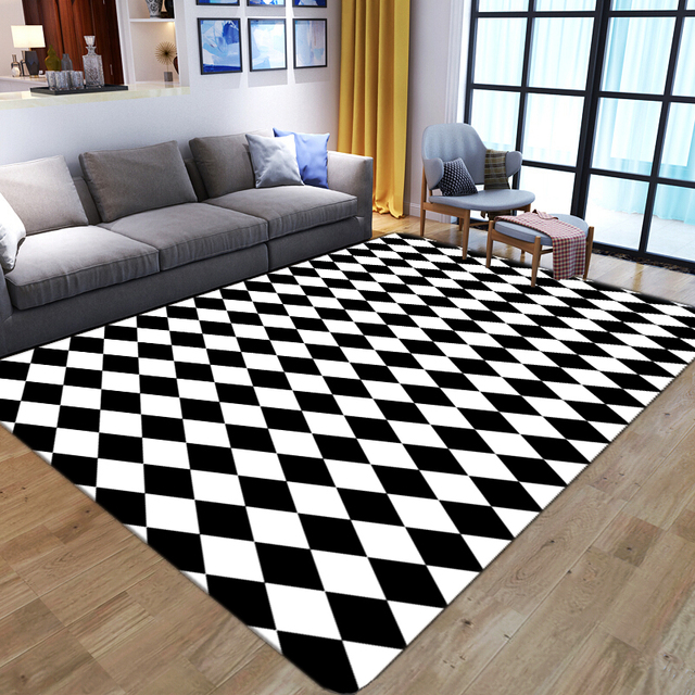 Miękki dywan flanelowy z koniem - 3D, realistyczny wzór, mata podłogowa, duży dywan do salonu, sypialni, nocnej gry dla dzieci - Wianko - 3