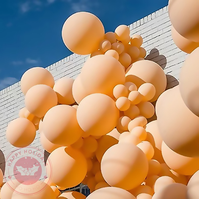 Duże matowe lateksowe balony dekoracyjne - 2 sztuki do 20 sztuk, 5-36 cali, 20 kolorów - Wianko - 2