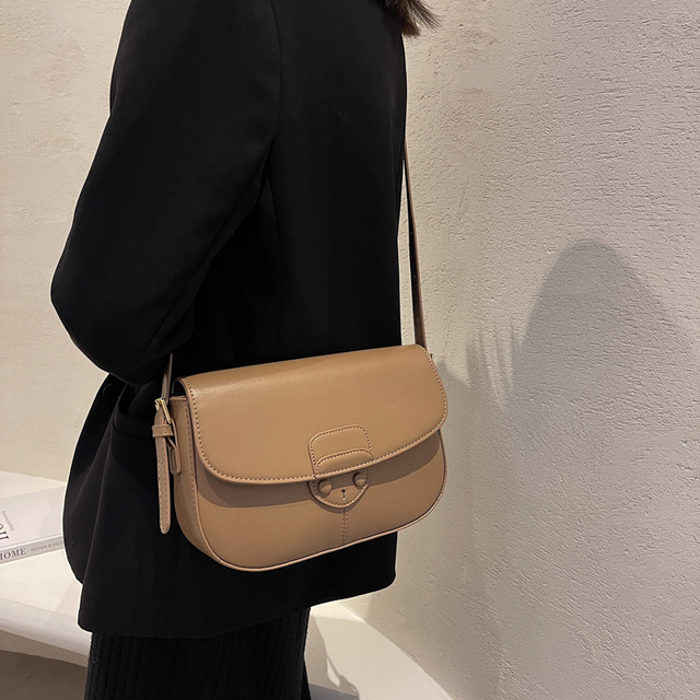 Kobieca torba na ramię z wysokiej jakości PU skóry - dyskretny design dla nowoczesnej podróżniczki! - Wianko - 27