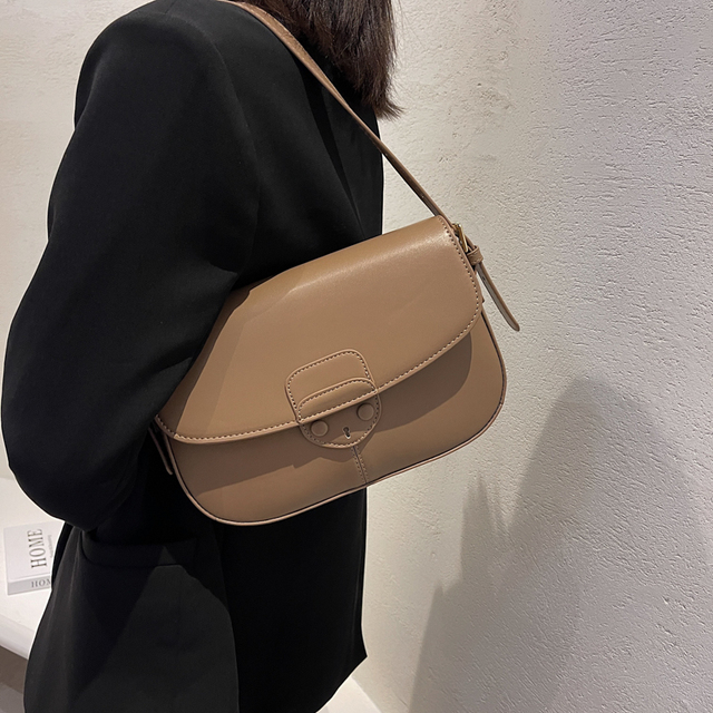 Kobieca torba na ramię z wysokiej jakości PU skóry - dyskretny design dla nowoczesnej podróżniczki! - Wianko - 29