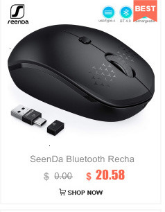 Bezprzewodowa mysz SeenDa Rechargeable 2.4G z cichym kliknięciem do gier na laptopa i komputera stacjonarnego z odbiornikiem USB - Wianko - 55