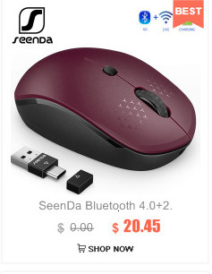 Bezprzewodowa mysz SeenDa Rechargeable 2.4G z cichym kliknięciem do gier na laptopa i komputera stacjonarnego z odbiornikiem USB - Wianko - 38