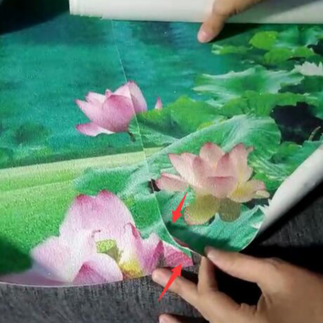 Retro 3D Rolki Tapety Kwiat Róży Naklejki Ścienne do Dekoracji Domu - Wianko - 1