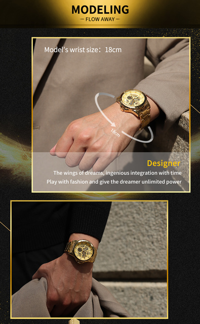 NAVIFORCE Zegarek męski z wybieraniem ze stali nierdzewnej, wodoodporny, kwarcowy z datą - luksusowy design - Wianko - 8
