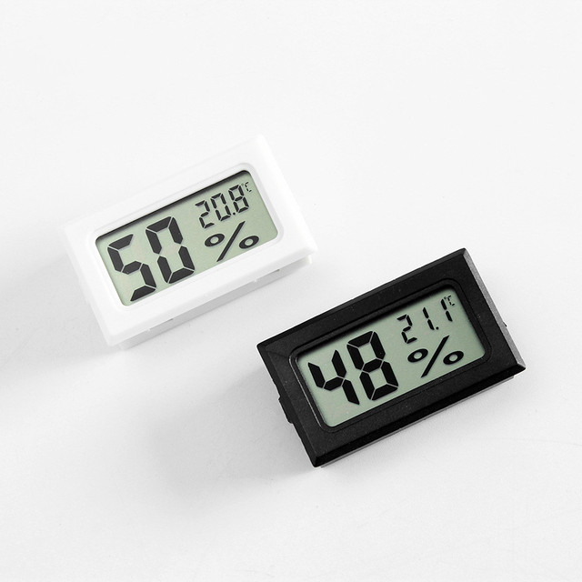 Higrometr i termometr cyfrowy LCD dla akwarium i samochodów - Wianko - 12
