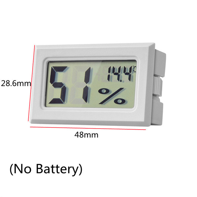 Higrometr i termometr cyfrowy LCD dla akwarium i samochodów - Wianko - 14
