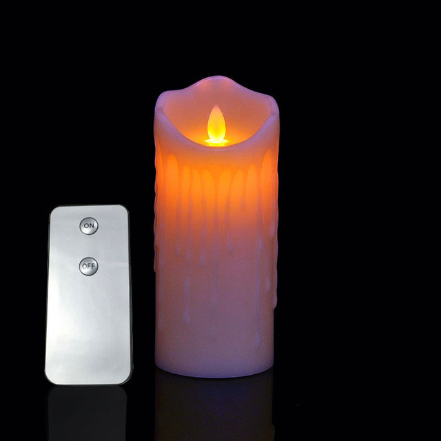Bezogniowa świeczka LED zasilana baterią – idealna na Nowy Rok i Wielkanoc - Wianko - 4