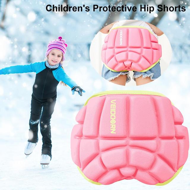 Elastyczny pas ochronny 3D Hip Butt do sportów na śniegu, rolkach, łyżworolkach, narciarstwa i skateboardingu - Wianko - 2