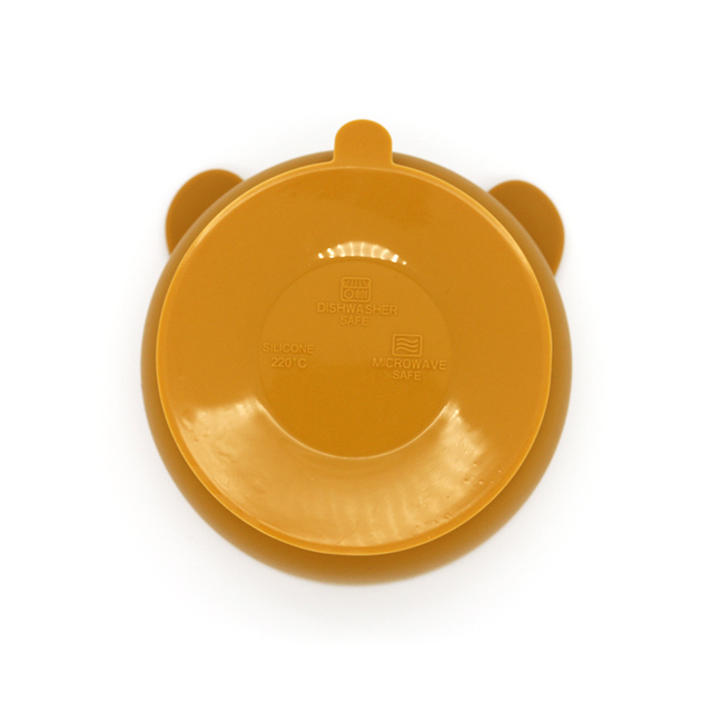 Misek Panda dla dzieci - zestaw silikonowych naczyń do karmienia z łyżką antypoślizgową bez BPA - Wianko - 34