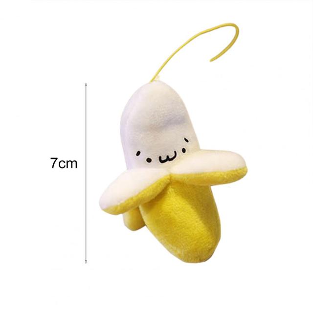 Pluszowy brelok bananowy - dziecięca zabawka na telefon komórkowy w formie lalki owoce prezent - Wianko - 12
