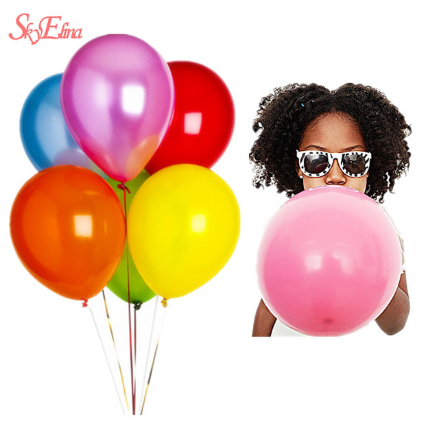 100 sztuk czerwonych różowych 10-calowych lateksowych balonów na urodziny/wesele - Wianko - 4