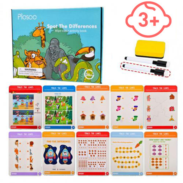 Zestaw edukacyjnych zabawek Montessori Kids do rysowania: Tablet graficzny DIY - kształty, kolorowe matematyka, umiejętność pisania i kolorowanie - Wianko - 4