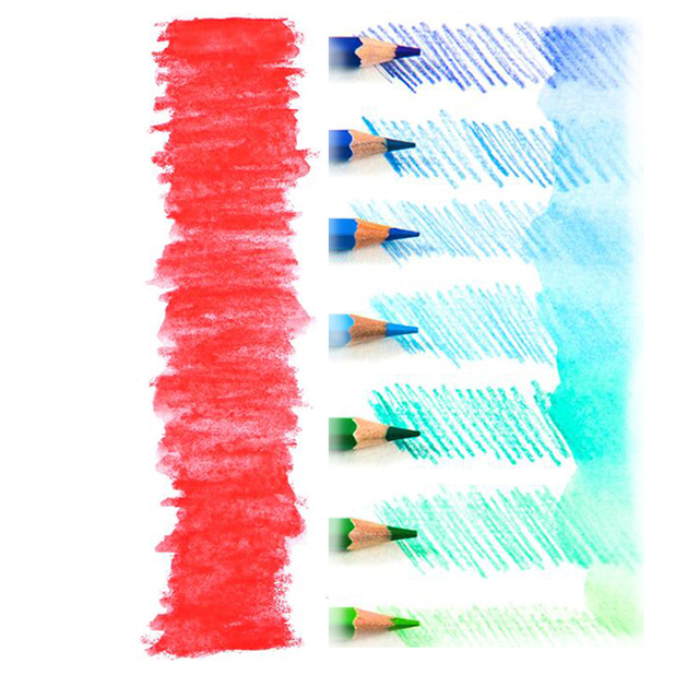 Kredki wodne Lapis De Cor, zestaw 12 kolorowych ołówków dla dzieci - Wianko - 15