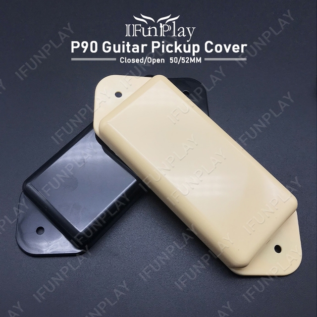 Pokrywa na Pickup do gitary elektrycznej - 12/60 sztuk P90 styl Sealed, 6 strunowa, DESF 50mm 52mm - Wianko - 11