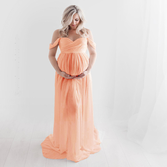 Sukienka ciążowa do sesji fotograficznych - Wianko - 17