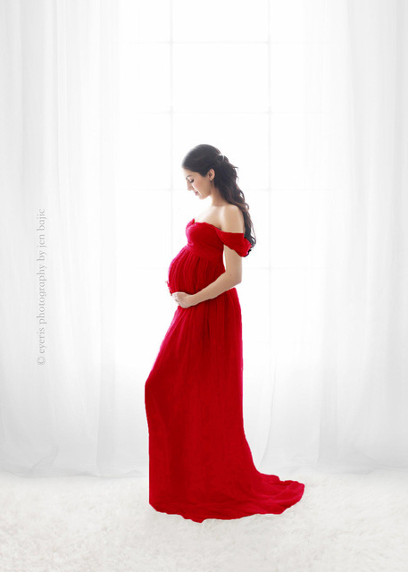 Sukienka ciążowa do sesji fotograficznych - Wianko - 16