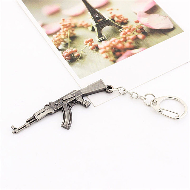 Breloczek pistolet - nowość, rozmiar 6cm, dla mężczyzn i dziewczynek - Wianko - 2