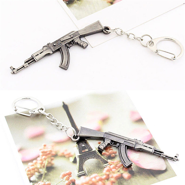 Breloczek pistolet - nowość, rozmiar 6cm, dla mężczyzn i dziewczynek - Wianko - 8