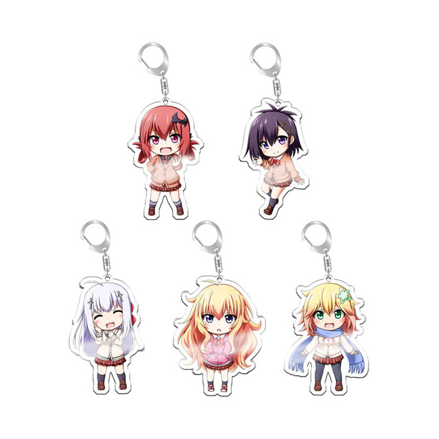 Brelok Gabriel DropOut Sa Tania Gabriel Satanichia biały Tenma McDowell Kurumizawa - Wianko - 1