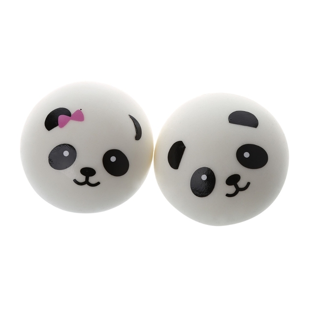 Squishy Panda Bun - powolnie rosnąca zabawka dekompresyjna dla dzieci R9JD - Wianko - 5