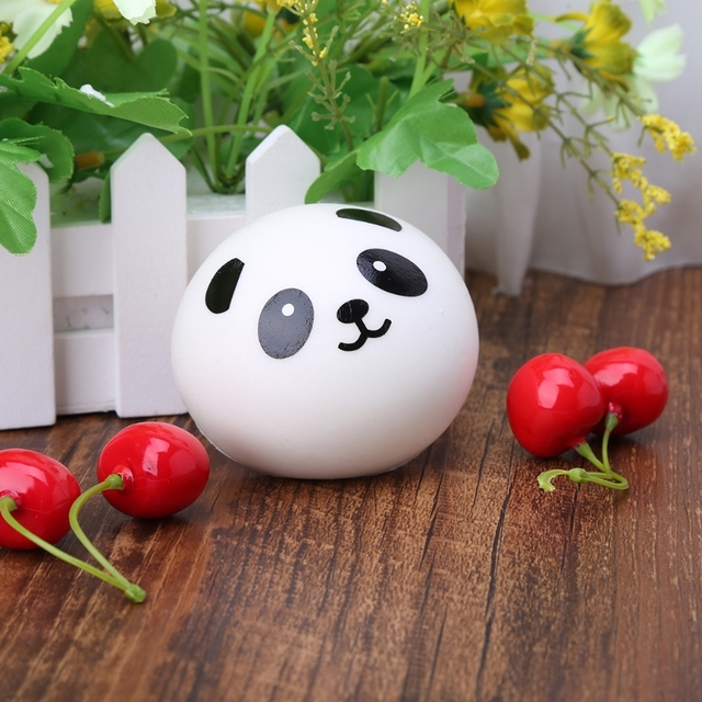 Squishy Panda Bun - powolnie rosnąca zabawka dekompresyjna dla dzieci R9JD - Wianko - 6