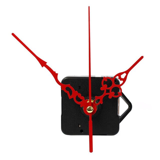 Wysoka dokładność zegara ściankowego z mechanizmem kwarcowym i skórzanym paskiem DIY - nowość - Wianko - 1