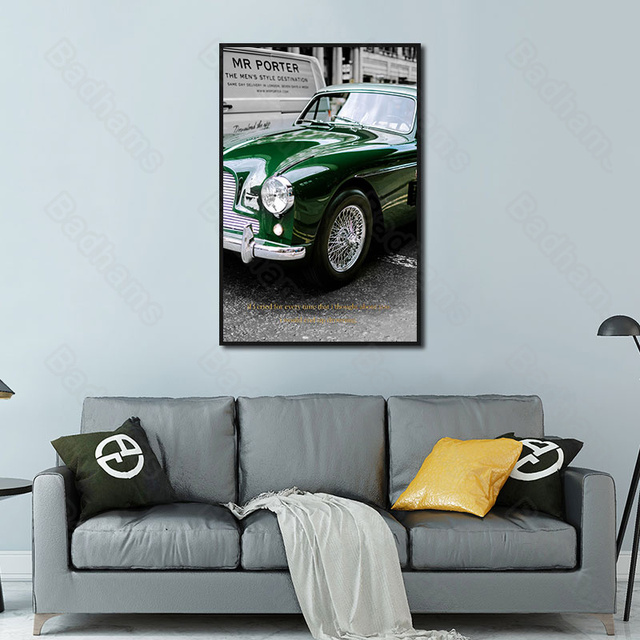 Plakaty i druki Home Decor - retro obrazy do salonu, sypialni, jadalni i korytarza - Wianko - 5