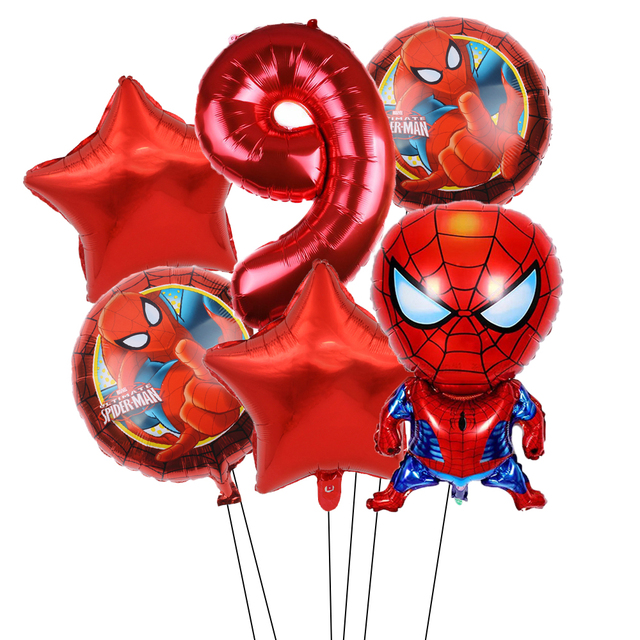 Spiderman Theme zestaw dekoracji na urodziny - banner, obrus, akcesoria jednorazowe - Wianko - 10