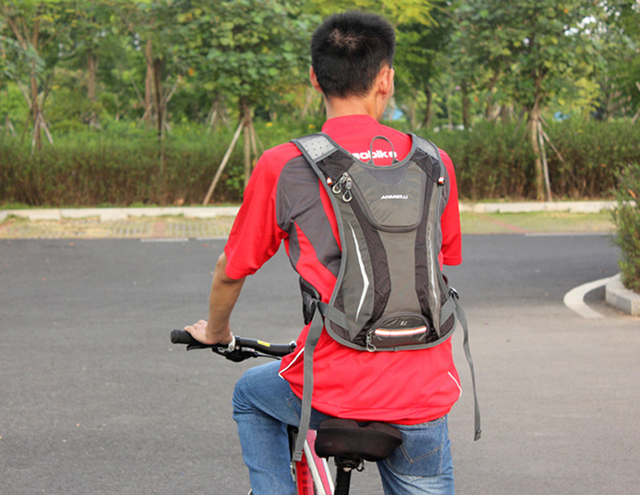Męski plecak rowerowy nawadniający 5L MTB - Wianko - 14