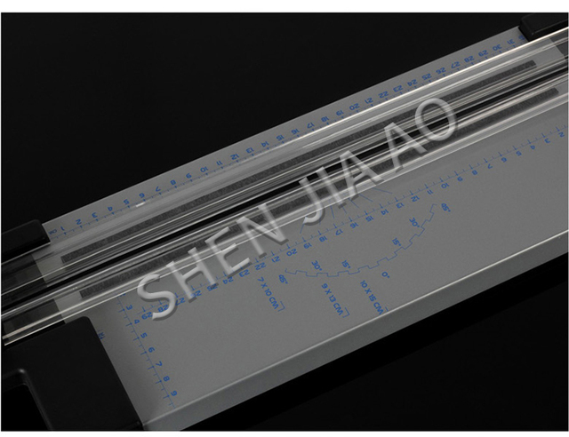 Gilotyna do papieru A4 - trymer wielofunkcyjny z rolką, do przycinania papieru i zdjęć, z wykrawaczem koronkowych wzorków - Wianko - 13