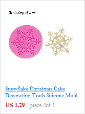 Forma silikonowa do dekoracji bożonarodzeniowych - śnieżynki koronkowe, czekoladowe, DIY, dekorowanie ciast (model T0026) - Wianko - 16