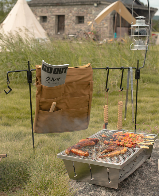 Naturehike składana nierdzewna kuchenka piknikowa z wbudowanym piekarnikiem oraz darmowym klipem do grillowania - Wianko - 1
