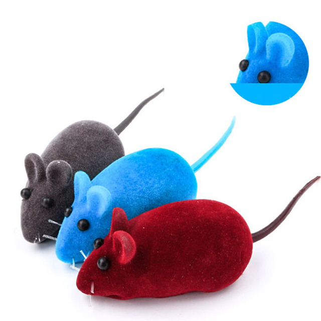 Realistyczna elektroniczna myszka dla kotów - symulacja zabawy, bezprzewodowa i wykonana z silikonu - Wianko - 2