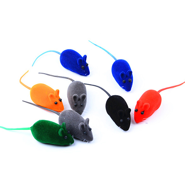 Realistyczna elektroniczna myszka dla kotów - symulacja zabawy, bezprzewodowa i wykonana z silikonu - Wianko - 8