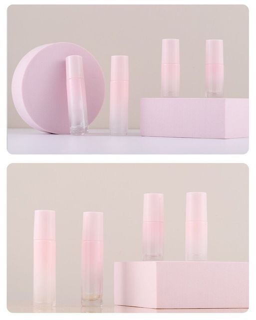 50 sztuk 5ml 10ml Mini butelki testowe do perfum z rękawami Gradient różowy - Wianko - 11